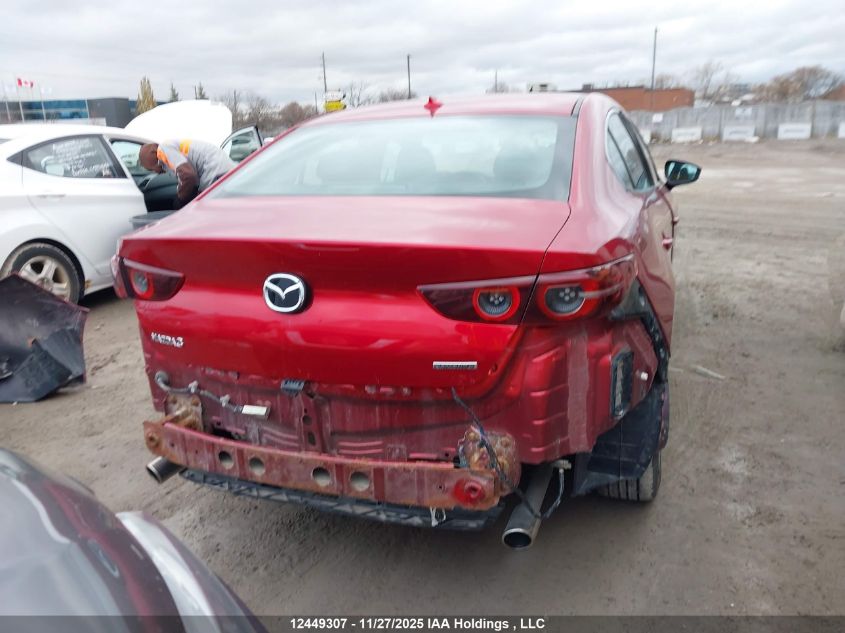 2019 Mazda Mazda3 Gt VIN: 3MZBPADM8KM112405 Lot: 12449307