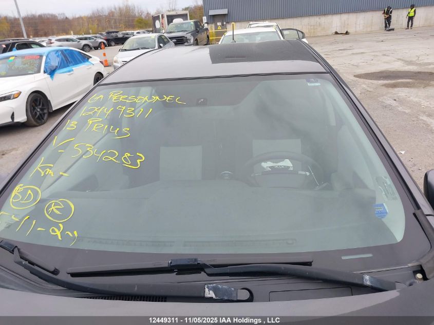 2013 Toyota Prius C VIN: JTDKDTB32D1534283 Lot: 12449311