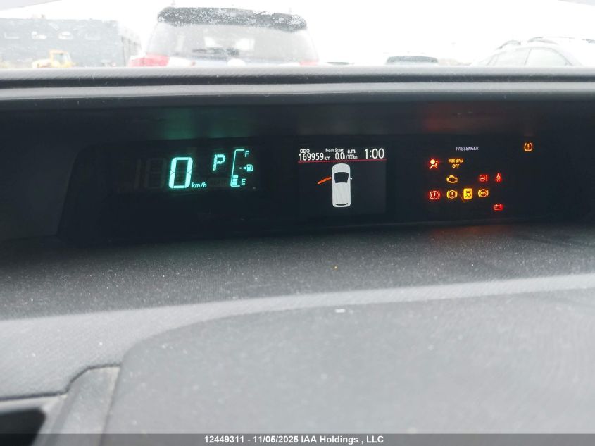 2013 Toyota Prius C VIN: JTDKDTB32D1534283 Lot: 12449311