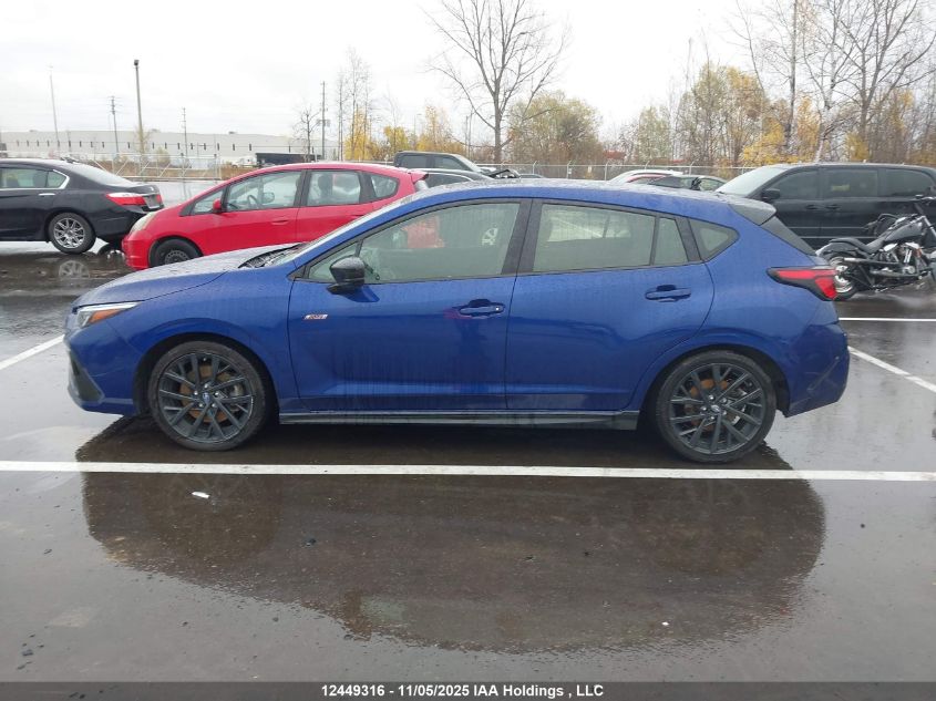 2024 Subaru Impreza Rs VIN: JF1GUHJC6R8369363 Lot: 12449316