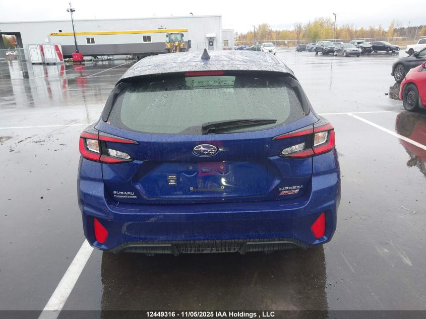 2024 Subaru Impreza Rs VIN: JF1GUHJC6R8369363 Lot: 12449316