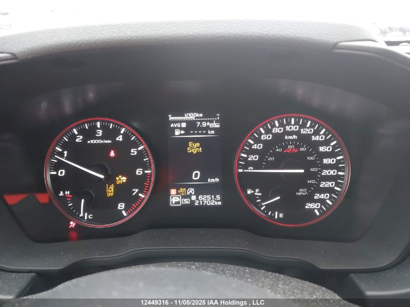 2024 Subaru Impreza Rs VIN: JF1GUHJC6R8369363 Lot: 12449316