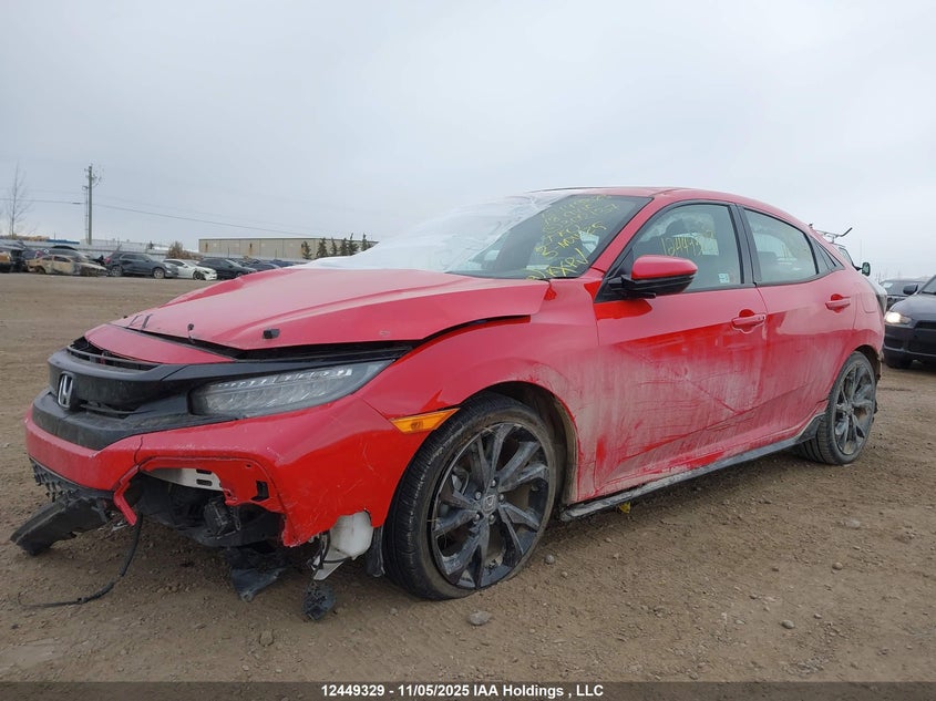 SHHFK7G98JU302137 2018 HONDA CIVIC photo no. 2