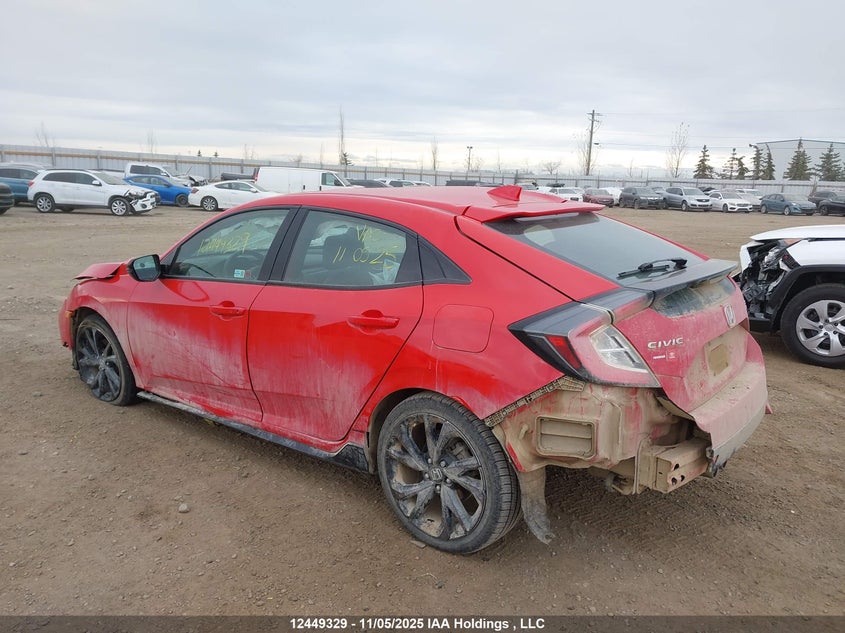 SHHFK7G98JU302137 2018 HONDA CIVIC photo no. 3