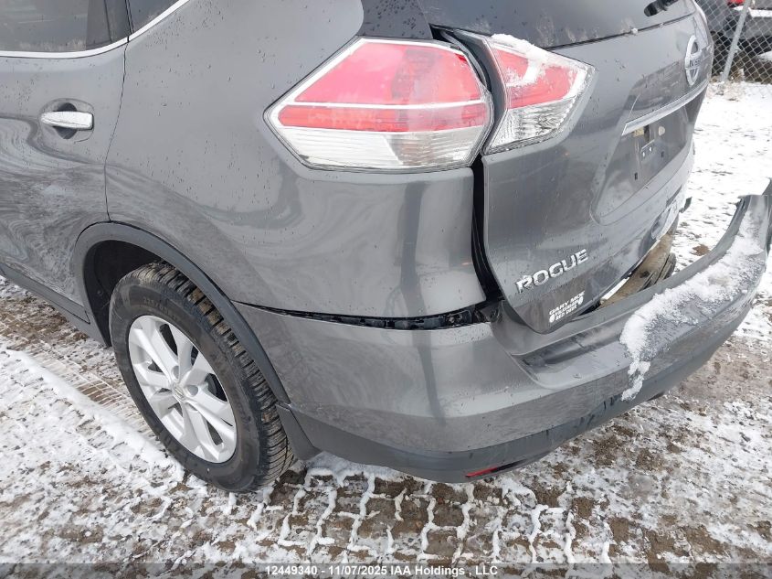 2016 Nissan Rogue S/Sl/Sv VIN: 5N1AT2MV8GC836320 Lot: 12449340