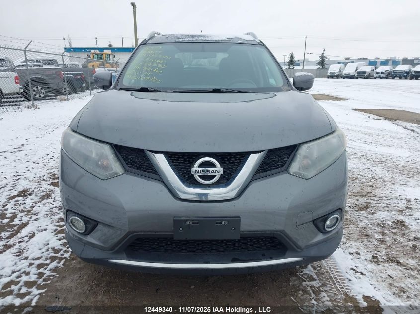 2016 Nissan Rogue S/Sl/Sv VIN: 5N1AT2MV8GC836320 Lot: 12449340