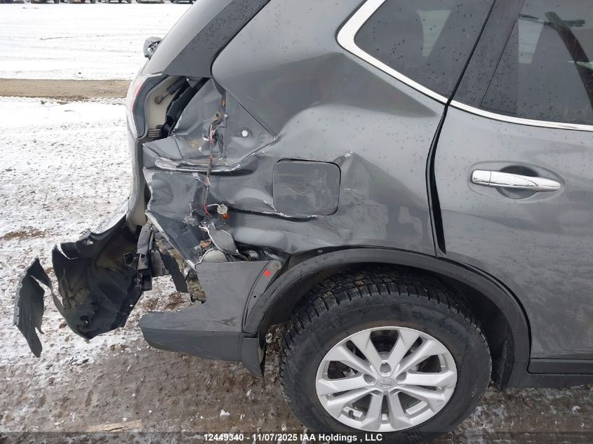 2016 Nissan Rogue S/Sl/Sv VIN: 5N1AT2MV8GC836320 Lot: 12449340