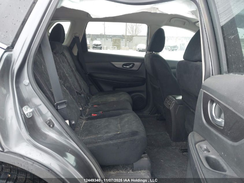 2016 Nissan Rogue S/Sl/Sv VIN: 5N1AT2MV8GC836320 Lot: 12449340