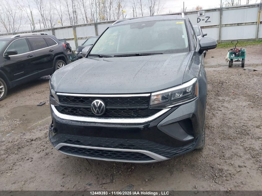 2024 Volkswagen Taos Comfortline VIN: 3VVSX7B20RM061632 Lot: 12449393