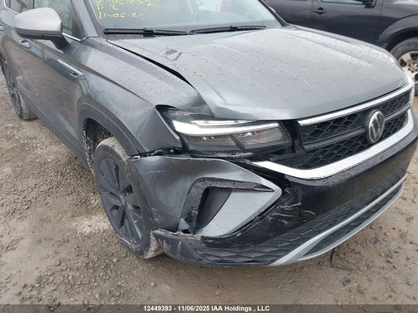 2024 Volkswagen Taos Comfortline VIN: 3VVSX7B20RM061632 Lot: 12449393