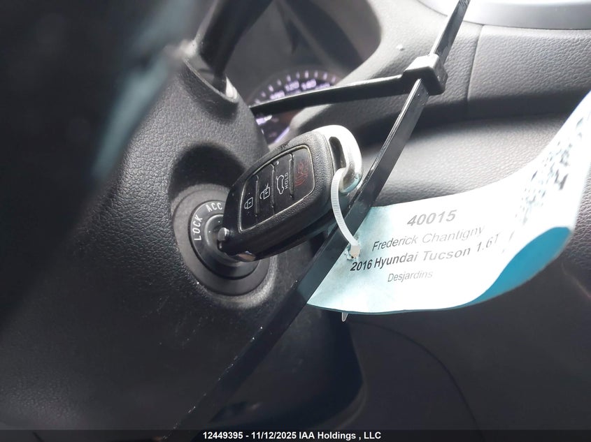 2016 Hyundai Tucson Limited/Sport And Eco/Se VIN: KM8J3CA26GU022029 Lot: 12449395