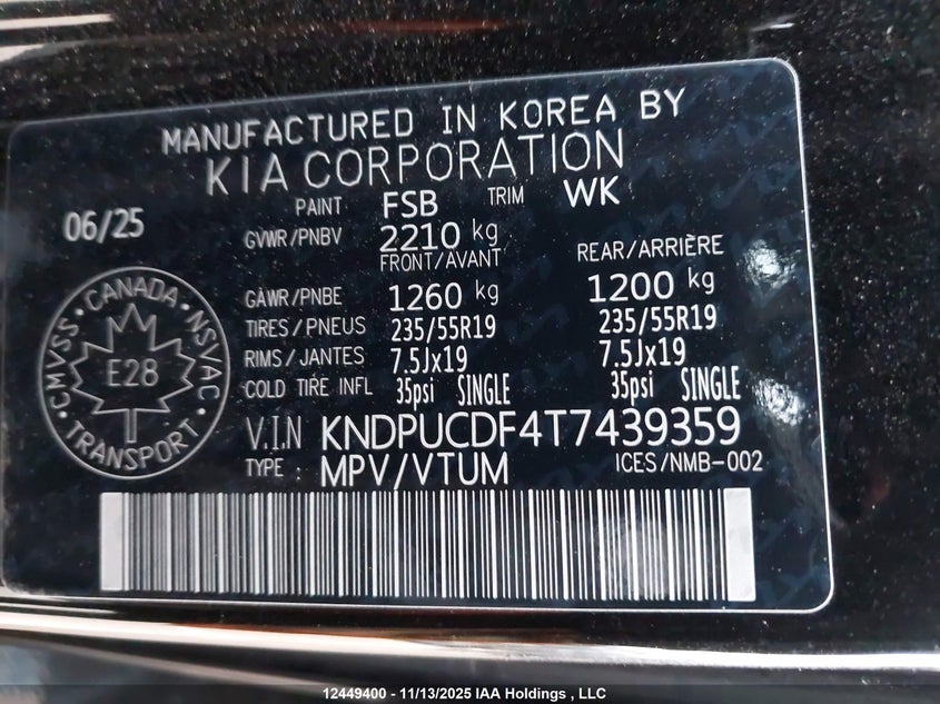 KNDPUCDF4T7439359 2026 KIA SPORTAGE photo no. 9