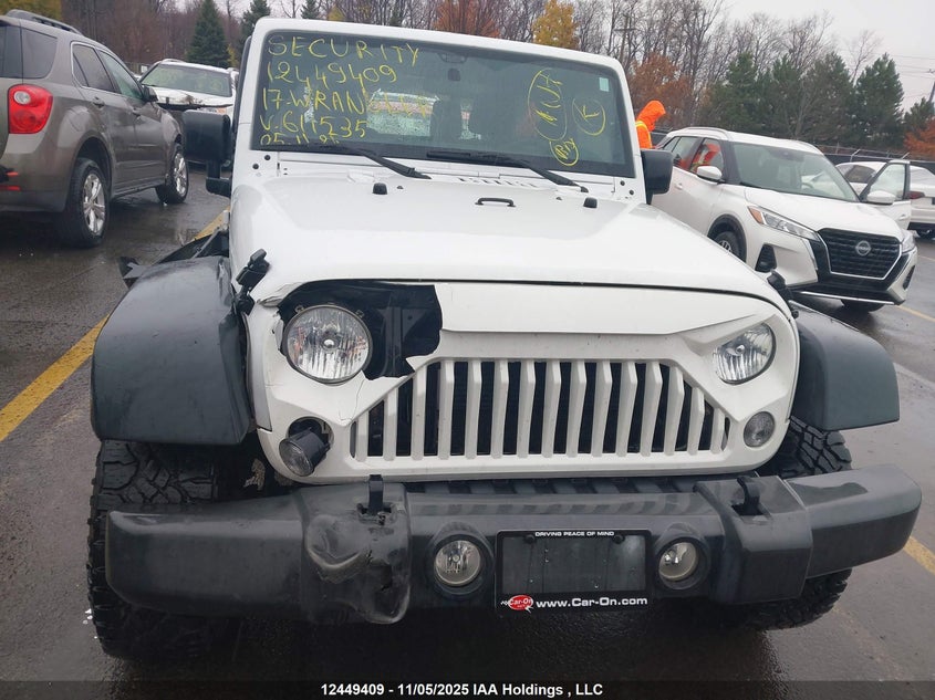 1C4AJWAGXHL611535 2017 JEEP WRANGLER photo no. 12