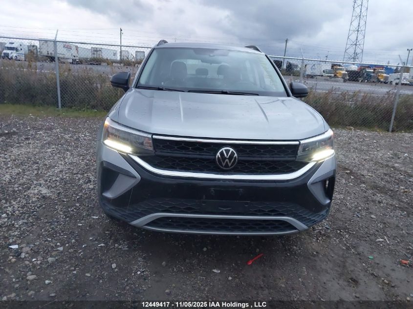 2024 Volkswagen Taos Trendline VIN: 3VVCX7B26RM062658 Lot: 12449417
