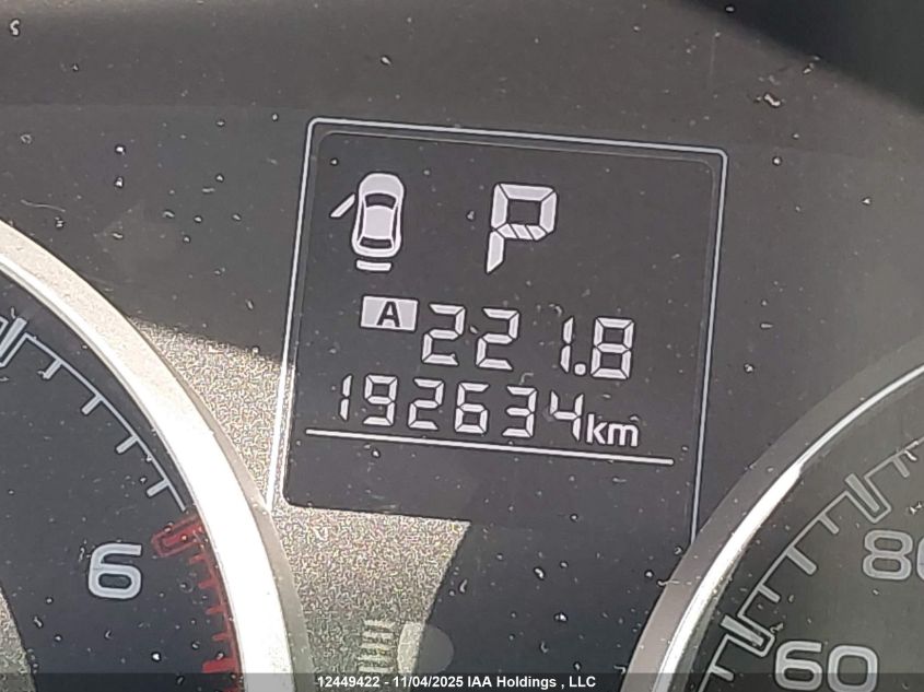 2013 Subaru Legacy 2.5I Touring Package VIN: 4S3BMGG62D3030959 Lot: 12449422