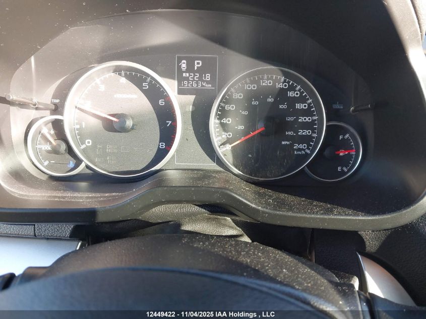 2013 Subaru Legacy 2.5I Touring Package VIN: 4S3BMGG62D3030959 Lot: 12449422