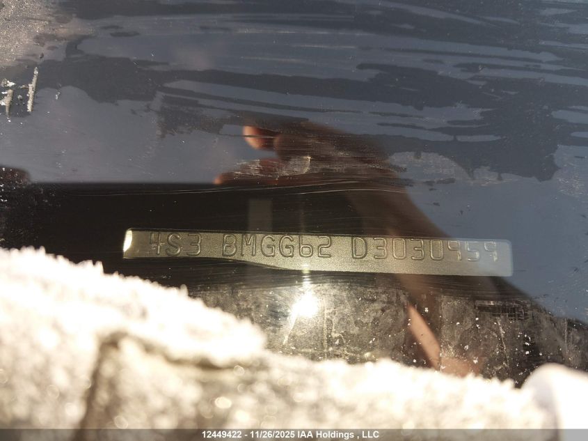 2013 Subaru Legacy 2.5I Touring Package VIN: 4S3BMGG62D3030959 Lot: 12449422