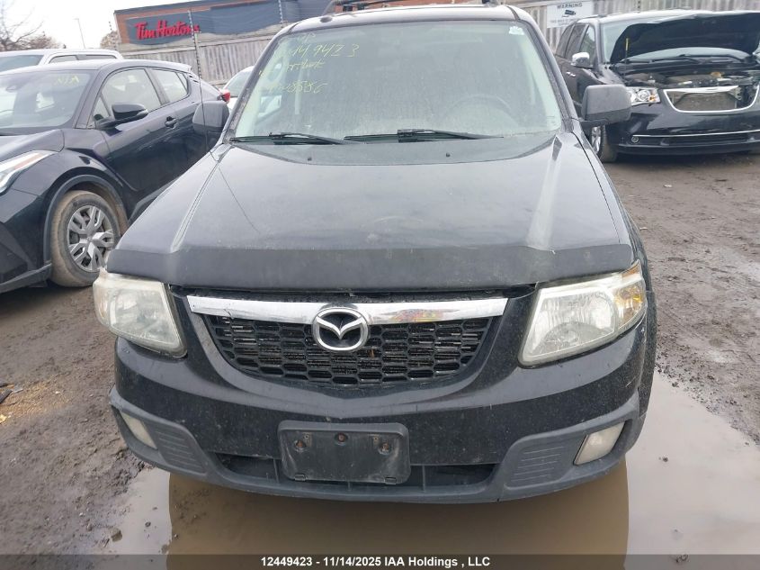 2009 Mazda Tribute Gs V6/Gt V6/Gx V6 VIN: 4F2CZ96G59KM08586 Lot: 12449423