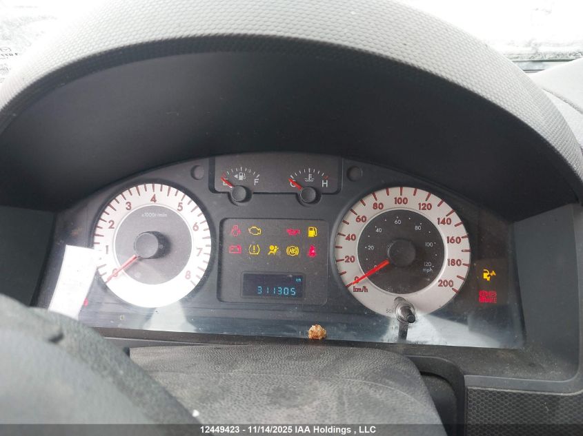 2009 Mazda Tribute Gs V6/Gt V6/Gx V6 VIN: 4F2CZ96G59KM08586 Lot: 12449423