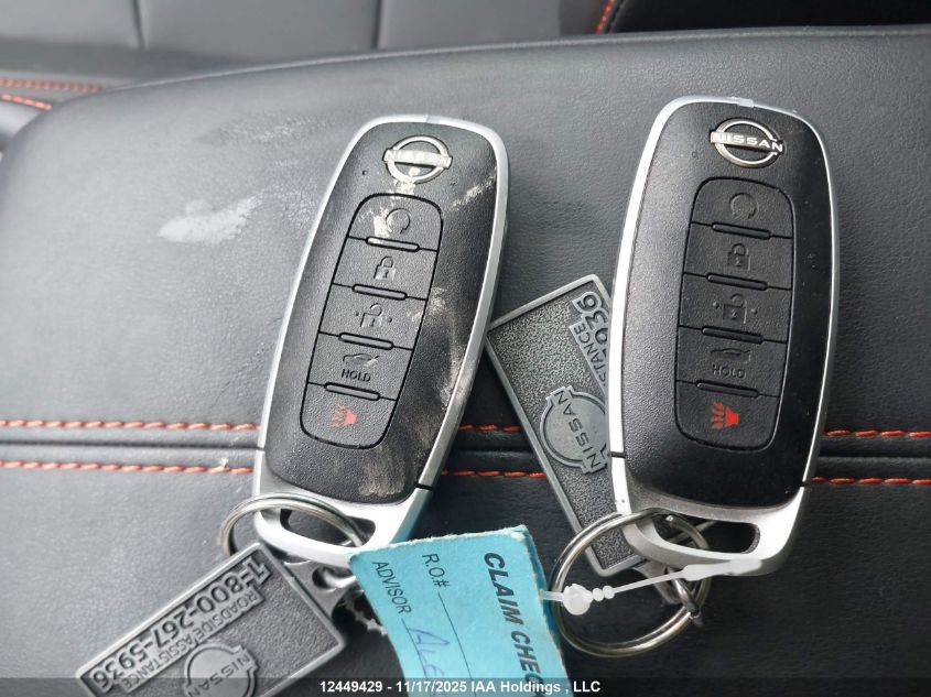 2025 Nissan Sentra Sr VIN: 3N1AB8DV1SY206734 Lot: 12449429