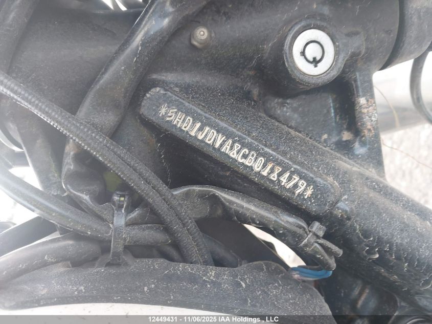 2012 Harley-Davidson Flstn Softail Deluxe VIN: 5HD1JDVA8CB018479 Lot: 12449431