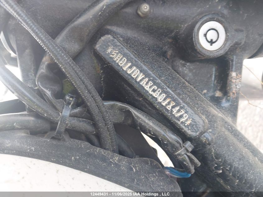 2012 Harley-Davidson Flstn Softail Deluxe VIN: 5HD1JDVA8CB018479 Lot: 12449431