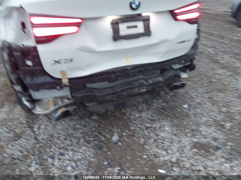2024 BMW X3 xDrive30I VIN: 5UX53DP03R9U29327 Lot: 12449432