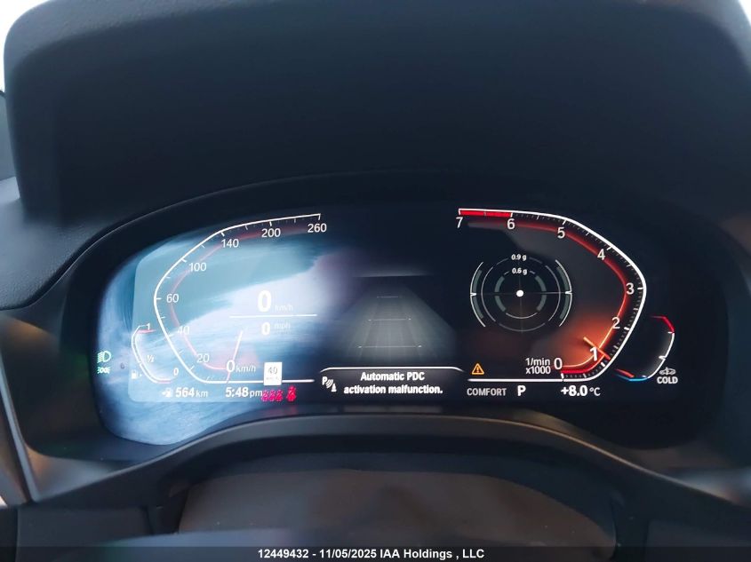 2024 BMW X3 xDrive30I VIN: 5UX53DP03R9U29327 Lot: 12449432