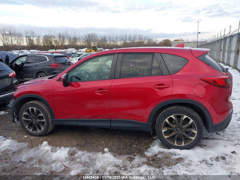 2016 Mazda Cx -5 Gt 4Dr Awd VIN: JM3KE4DY2G0810779 Lot: 12449434