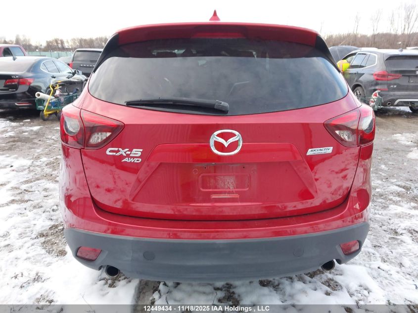 2016 Mazda Cx -5 Gt 4Dr Awd VIN: JM3KE4DY2G0810779 Lot: 12449434