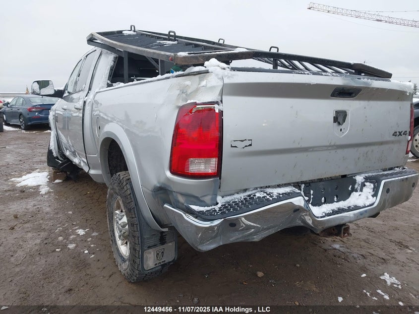 2012 Ram 2500 6.7 Ram Laramie red Lot 111012449456 Vin 3C6UD5FL5CG233190