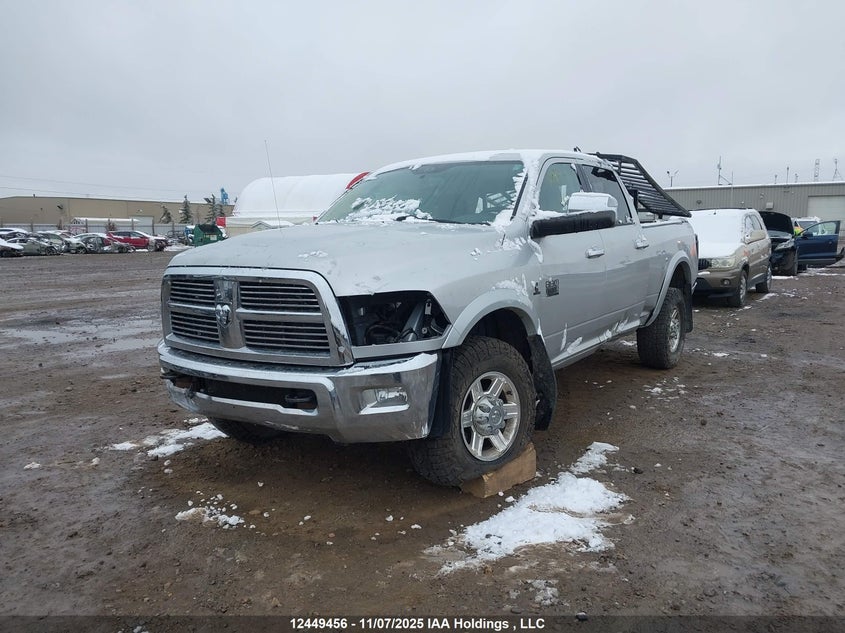 2012 Ram 2500 6.7 Ram Laramie red Lot 111012449456 Vin 3C6UD5FL5CG233190
