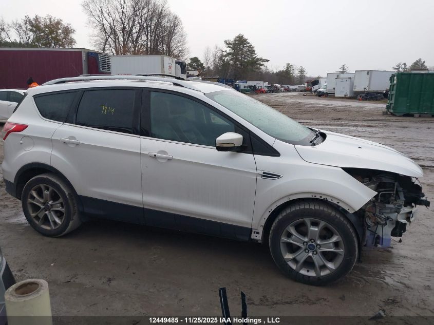 2014 Ford Escape Titanium VIN: 1FMCU9J90EUD82027 Lot: 12449485