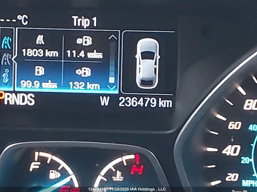 2014 Ford Escape Titanium VIN: 1FMCU9J90EUD82027 Lot: 12449485