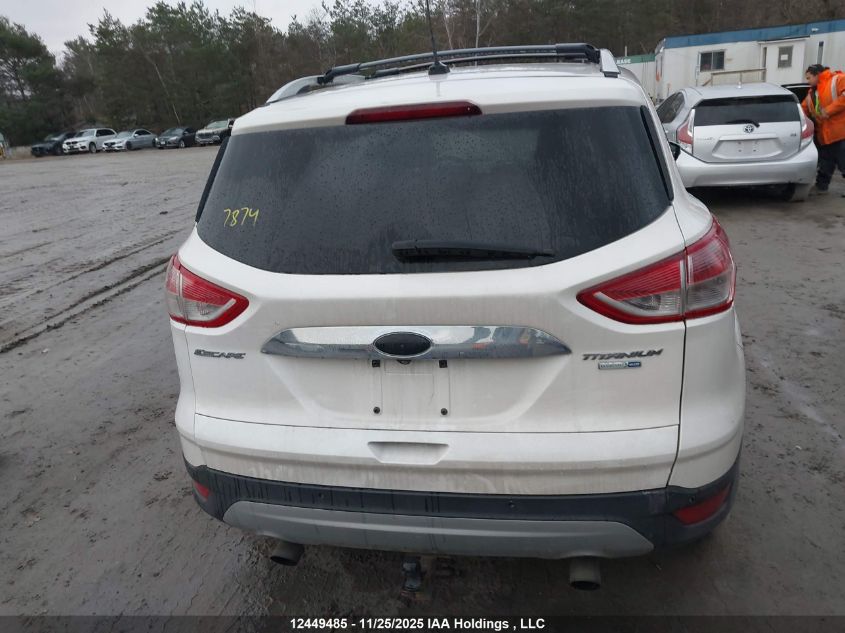 2014 Ford Escape Titanium VIN: 1FMCU9J90EUD82027 Lot: 12449485
