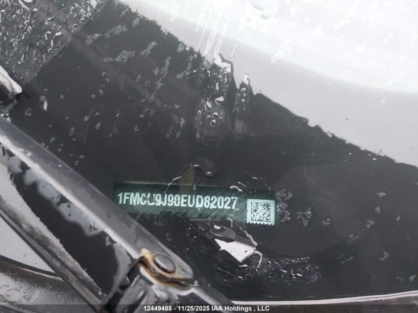 2014 Ford Escape Titanium VIN: 1FMCU9J90EUD82027 Lot: 12449485