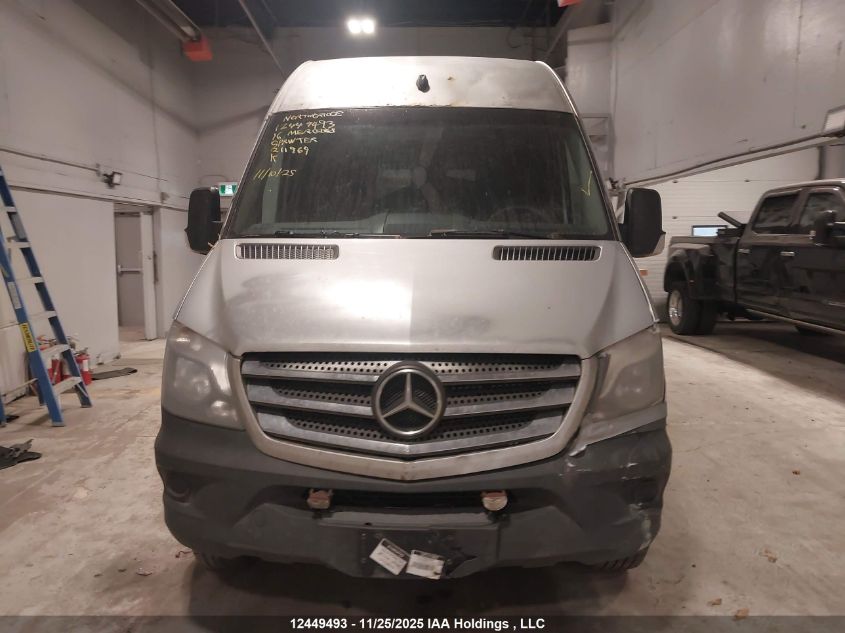 2016 Mercedes-Benz Sprinter 2500 High Roof VIN: WD3BE8DD5GP211969 Lot: 12449493