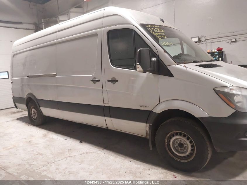 2016 Mercedes-Benz Sprinter 2500 High Roof VIN: WD3BE8DD5GP211969 Lot: 12449493