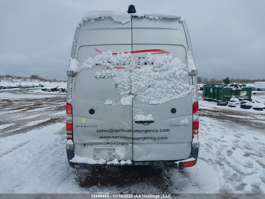 2016 Mercedes-Benz Sprinter 2500 High Roof VIN: WD3BE8DD5GP211969 Lot: 12449493