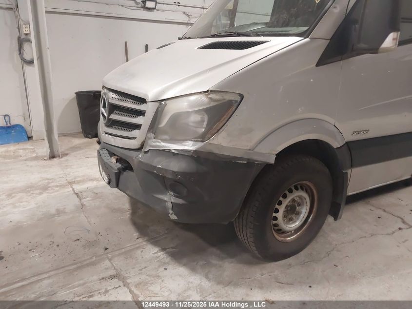 2016 Mercedes-Benz Sprinter 2500 High Roof VIN: WD3BE8DD5GP211969 Lot: 12449493