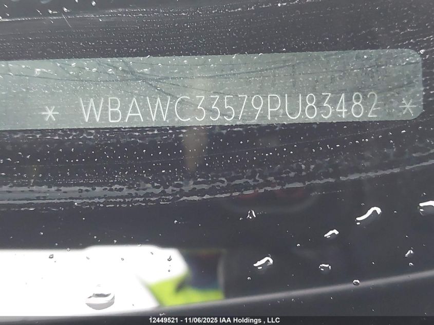 2009 BMW 328I xDrive VIN: WBAWC33579PU83482 Lot: 12449521