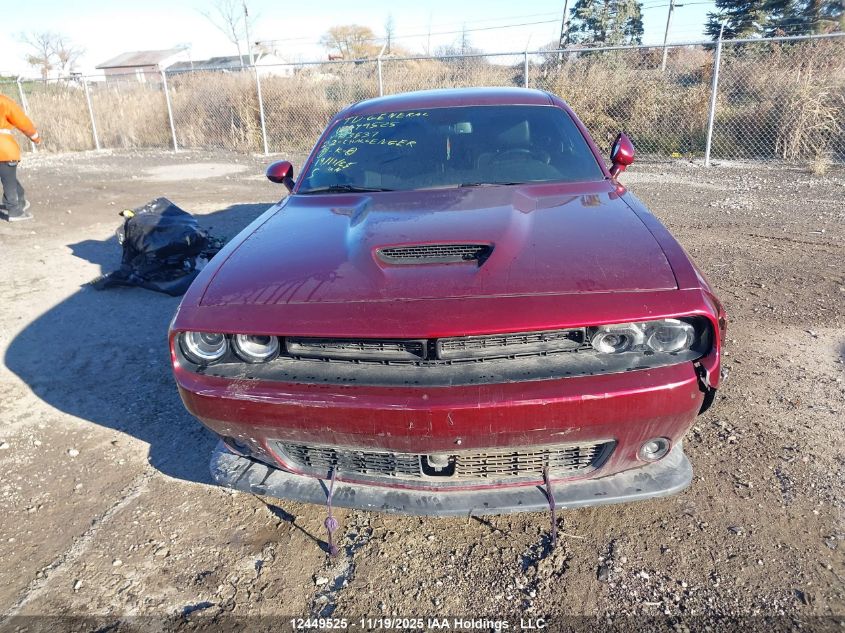 2022 Dodge Challenger Gt Awd VIN: 2C3CDZKG9NH103537 Lot: 12449525