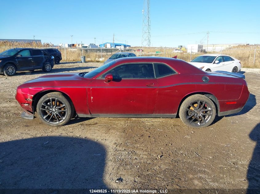 2022 Dodge Challenger Gt Awd VIN: 2C3CDZKG9NH103537 Lot: 12449525