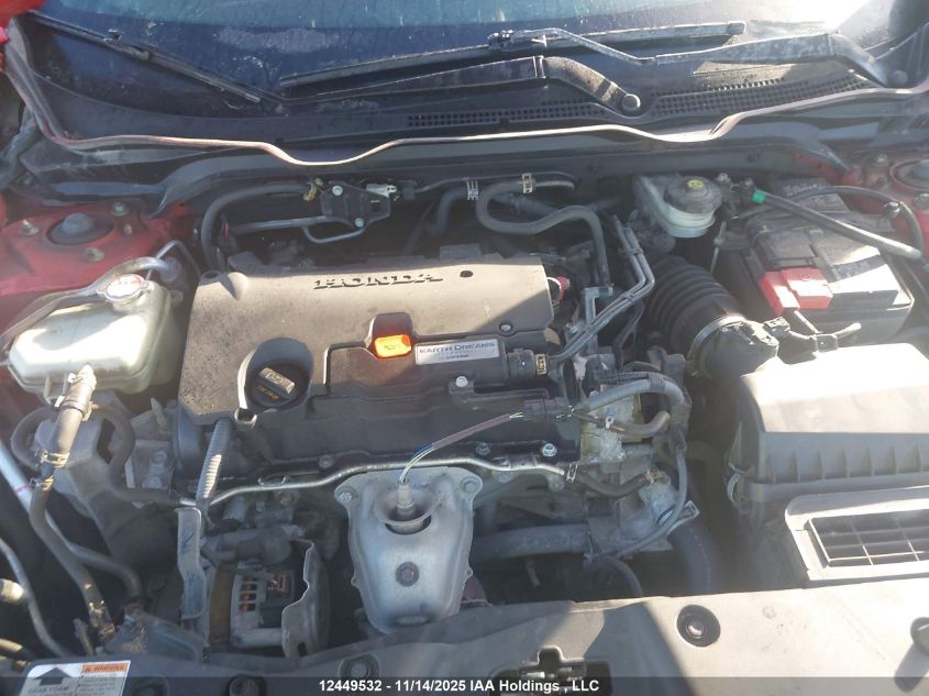 2019 Honda Civic Sport VIN: 2HGFC2F86KH017556 Lot: 12449532