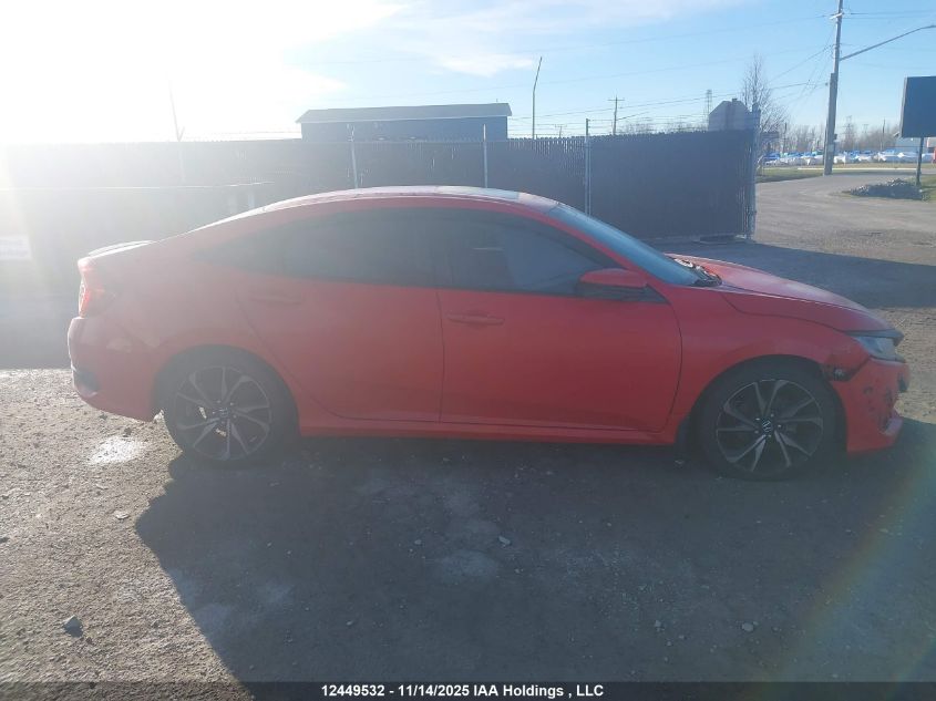 2019 Honda Civic Sport VIN: 2HGFC2F86KH017556 Lot: 12449532