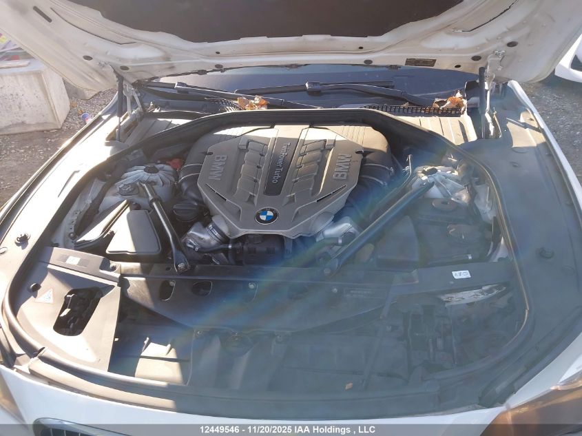 2011 BMW 750I xDrive VIN: WBAKC6C53BC394991 Lot: 12449546