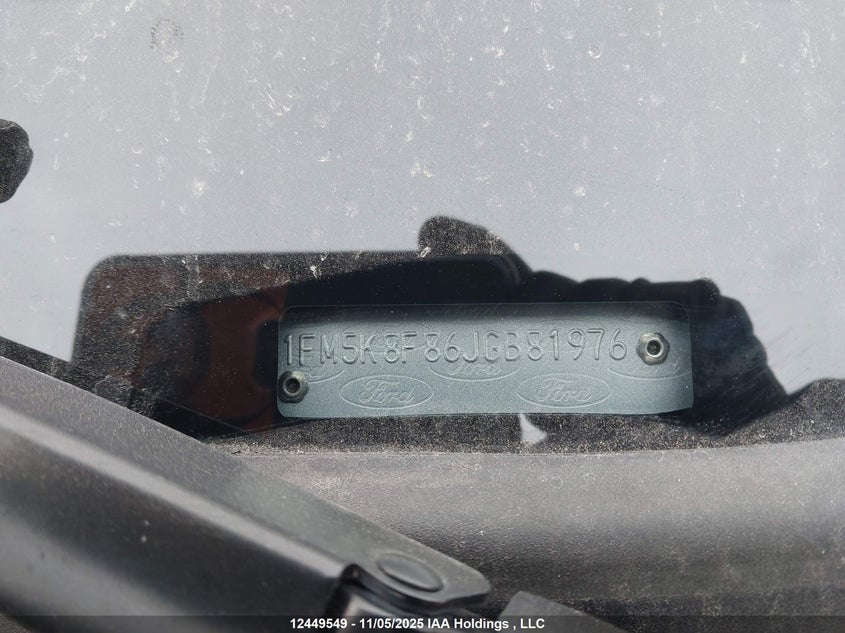 1FM5K8F86JGB81976 2018 FORD EXPLORER photo no. 20