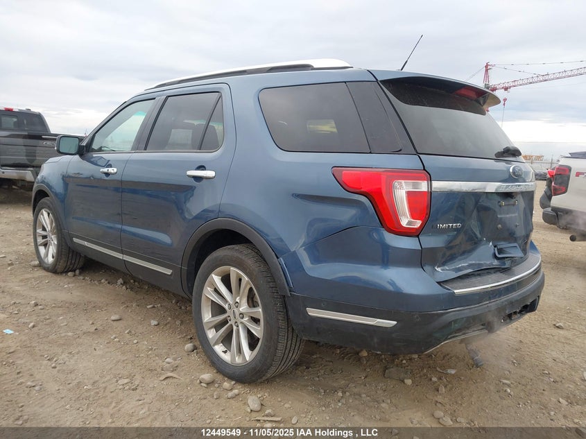 1FM5K8F86JGB81976 2018 FORD EXPLORER photo no. 3