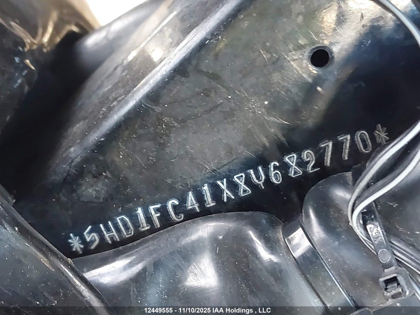 2008 Harley-Davidson Flhtcui VIN: 5HD1FC41X8Y682770 Lot: 12449555