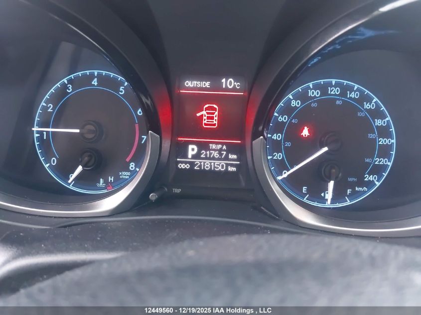 2014 Toyota Corolla S VIN: 2T1BURHE0EC056471 Lot: 12449560